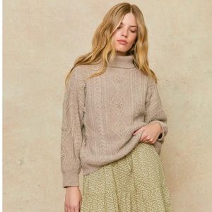 Christy Dawn Ester Sweater Size Small In Moonstone